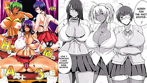 MyDoujinShop - Sexy Ninja Girls Strip to Their Nude Bodies And Fuck!! Hentai Comic